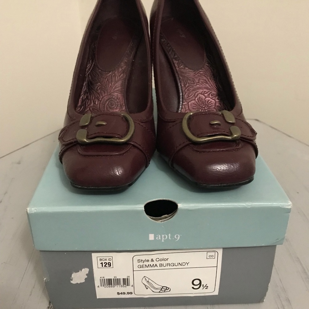 Apt. 9 Brand “Gemma Burgundy” Pumps